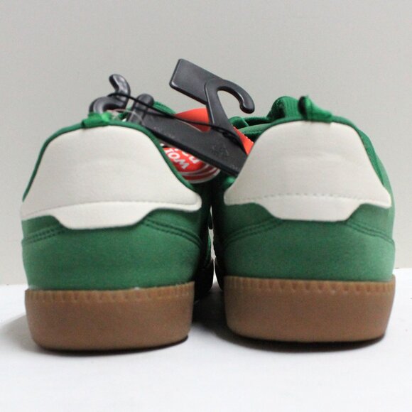 Wonder Nation Boy's Green & White Lace Up Non Marking Sneaker Tennis Shoes - Picture 7 of 13